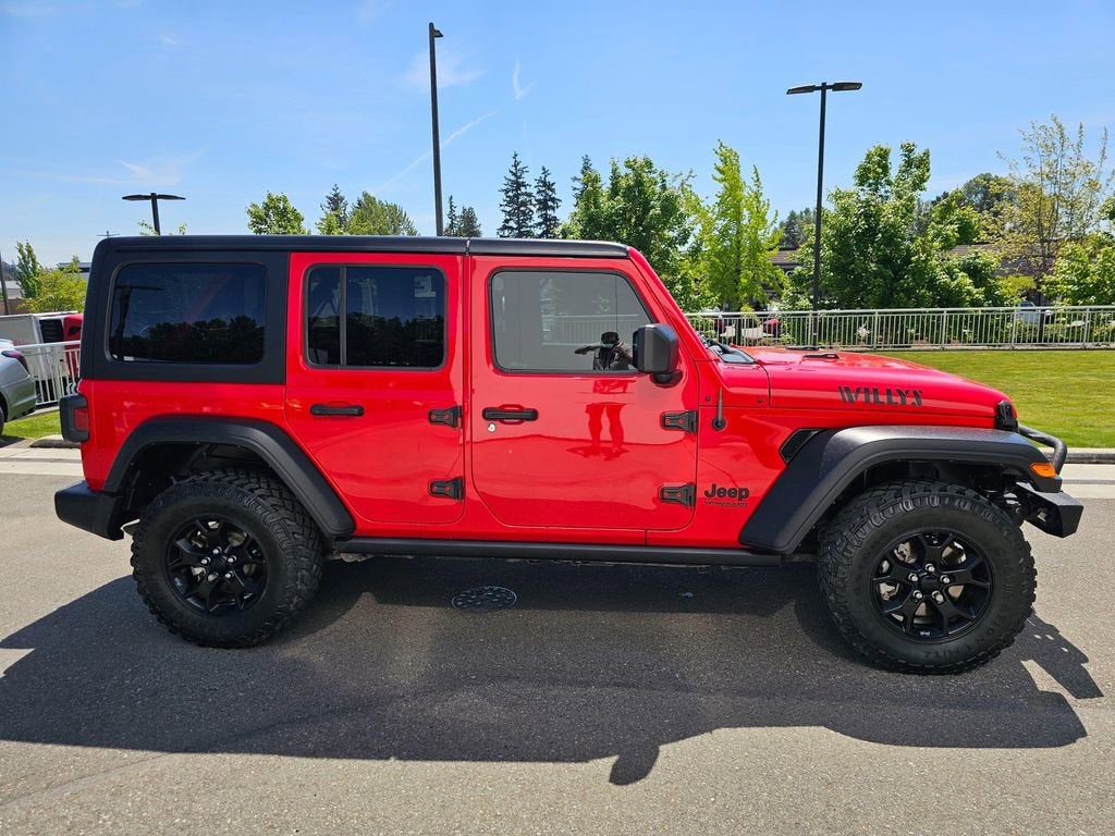 2022 Jeep Wrangler Unlimited Willys
