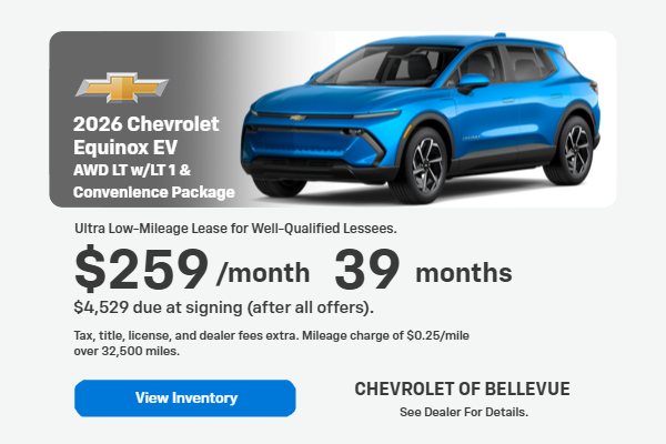 Equinox EV Lease