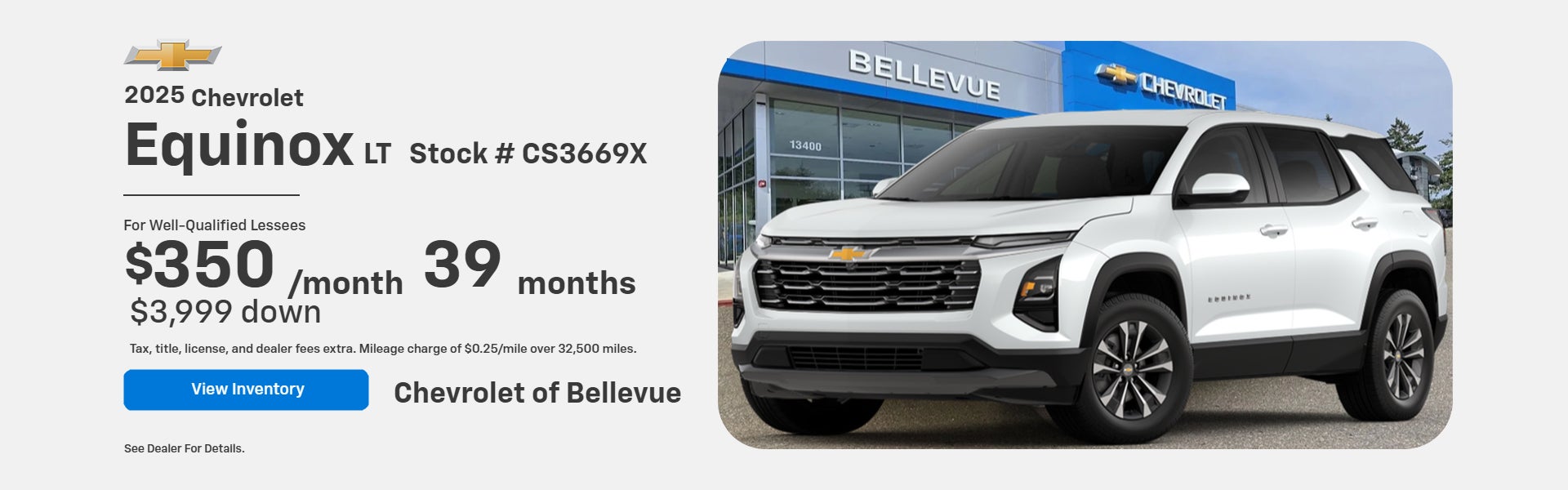 2025 Equinox Stock #CS3669X